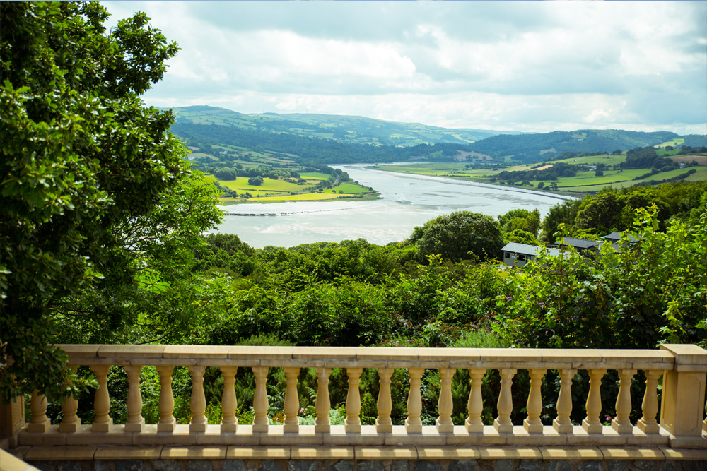 best views in north wales - view up the conwy valley